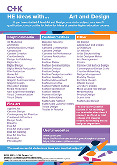 HE Ideas leaflet set 2025-26